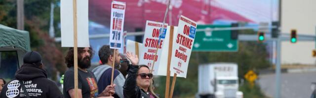 Striking Boeing factory workers say they are ready to hold out for a better contract