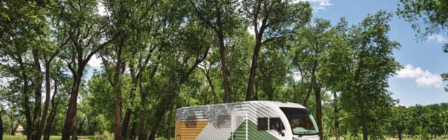 Hybrid RV with a solar roof can power your home in an emergency