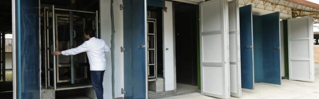 These metal chambers measure burps and farts. For science.