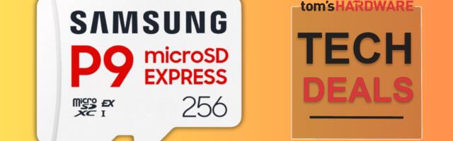Save 40% on this ultra-fast Samsung microSD card with 256GB storage, now just $47.99 — $32 saving on P9 Express model with read speeds of up to 800 MB/s, perfect for a gaming laptop or a Nintendo Switch 2