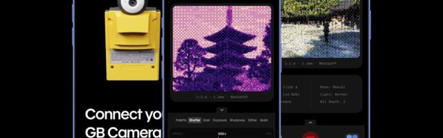 You can now use the Game Boy Camera with your phone