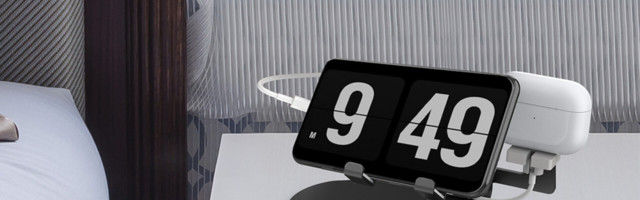 This 3-in-1 desktop charging stand will power up your devices and clean up your space at the same time