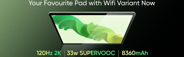 Realme Pad 2's Wi-Fi model is launching with the P-series smartphones next week