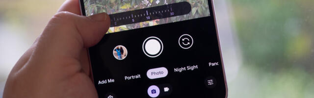 The Pixel camera app doesn’t have this button, but you really want it