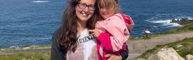 My 4-year old is starting school soon. It feels like a new chapter in her life that I'm not ready for.