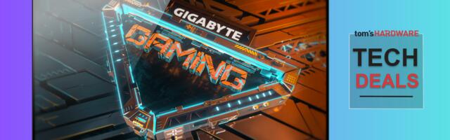 Gigabyte's huge 55-inch 4K 120Hz gaming monitor is half price at $499 on Amazon — grab this Android-powered display with HDMI 2.1 for just $9 per inch