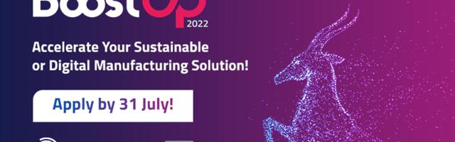 Showcase & Scale Your Innovative Manufacturing Solution with EIT Manufacturing BoostUp! 2022