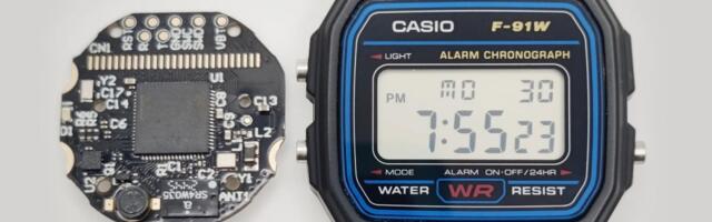 You can now upgrade a retro Casio watch with Bluetooth, step tracking, and games