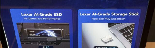 Exclusive: Lexar debuts mysterious AI grade stick form factor that promises hot swap, blazing speeds — and no, I've got absolutely no clue how much it costs and whether device vendors will actually use it