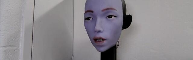 Lip-Syncing Robot Sings a Song video