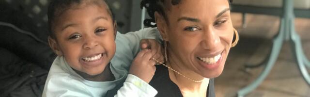 I lost most of my vision after having my daughter. It didn't change the kind of mom I wanted to be.