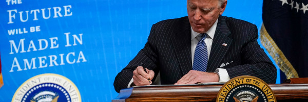 President Joe Biden commits to replacing entire federal fleet with electric vehicles