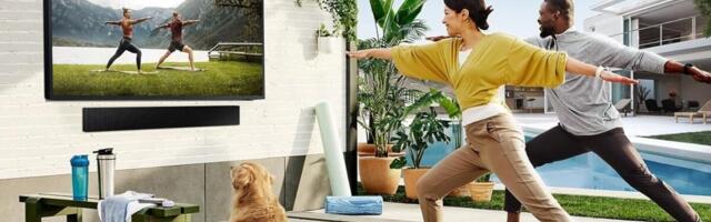 The 55-inch Samsung The Terrace QLED 4K outdoor TV is on sale at Amazon for $650 off