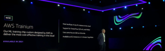 AWS launches Trainium, its new custom ML training chip