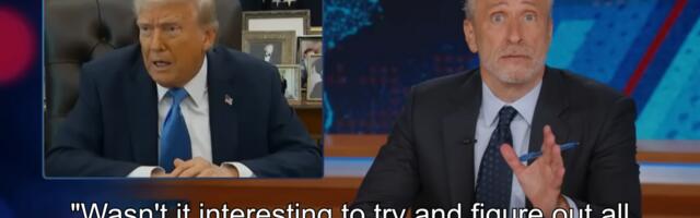 Jon Stewart responds to Jimmy Kimmels return to air