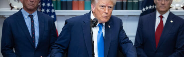 Anti-vaccine allies cheer as Trump claims shots have “too much liquid”