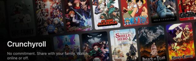 Apple TV Channels Gains Crunchyroll Anime Streaming Service