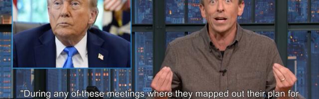 Seth Meyers tells Trump how to stop late night hosts from mocking him