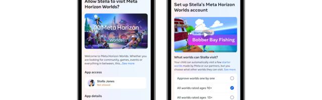 Meta will open up Horizon Worlds access to preteens