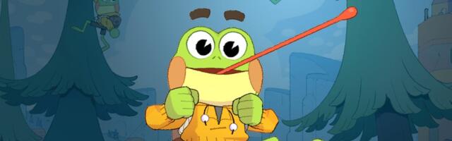 Big Hops uses the greats of platforming history - including Tomb Raider and a dash of Galleon - to create something distinct and wonderful