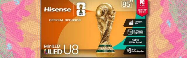 The Hisense 85-inch Class U8 Mini-LED ULED 4K TV hits record-low price at Amazon — save $700 right now