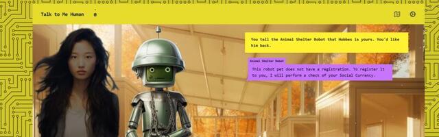 You haven’t played anything like this before, but maybe Talk to Me Human is a sneak peek into how NPCs in games will all be done soon