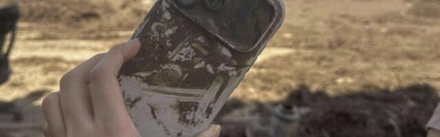 After devastating typhoon, one phone survived flooding and three days in the mud