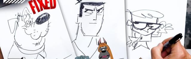 Genndy Tartakovsky breaks down the animation of "Fixed" while drawing his iconic characters