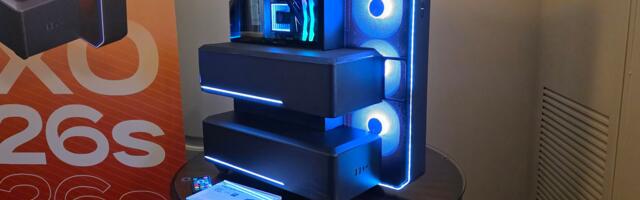 Phanteks debuts striking PC case with multi-chamber design — unique chassis currently exclusive to prebuilt CyberPower PC build