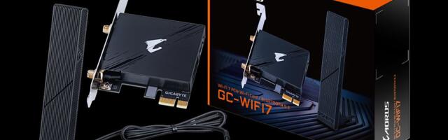 Gigabyte's Wi-Fi 7 PCIe card preps your desktop for a faster wireless future