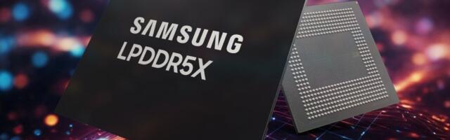 Samsung unveils the fastest LPDDR5X RAM yet for mobile and server AI applications