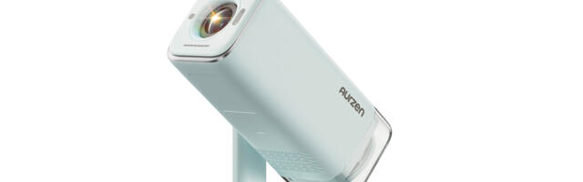 This $249 portable projector packs Google TV and can be powered with a USB-C power bank