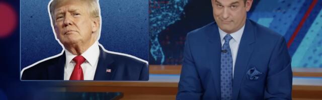 The Daily Show takes aim at Trumps alleged birthday letter to Epstein with a parody ad