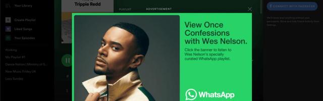 WhatsApp launches View Once feature with Spotify campaign