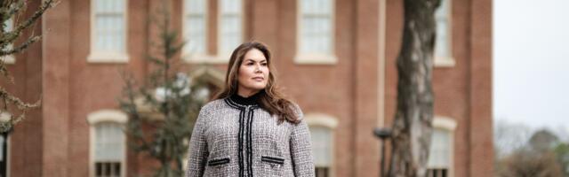 The woman who would be the Cherokee voice in Congress