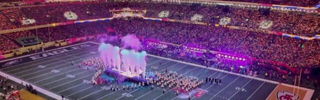 Crowd Control: PixMob lit up this year’s Super Bowl stands Crowd Control: PixMob lit up this year’s Super Bowl stands