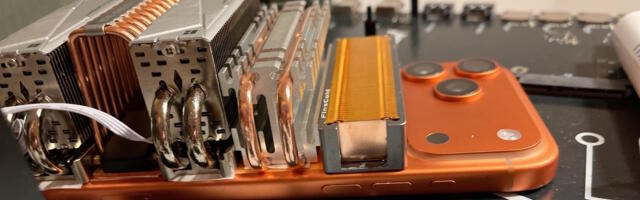 This iPhone cooling mod turns it into a monstrosity that demolishes benchmarks