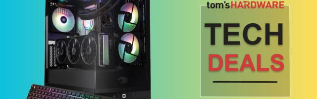 Save up to $700 on these iBuyPower gaming PCs, fitted with an RX 9070 XT for 4K gaming — liquid-cooled AMD rigs feature either a 9800X3D or 9900X CPU, along with 32GB DDR5 and a 1TB SSD, starting from $1,799