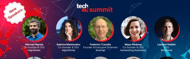 Tech.eu Summit 2023 update: 10 new speakers, and online press accreditation is now open!