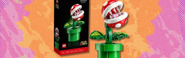 The Lego Super Mario Piranha Plant is over $10 off at Amazon