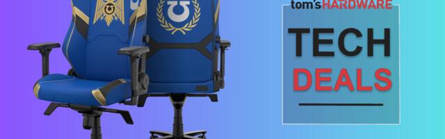 Over-the-top Warhammer 40K edition gaming chair on sale, flagship gaming chair for under $600 Over-the-top Warhammer 40K edition gaming chair on sale, flagship gaming chair for under $600