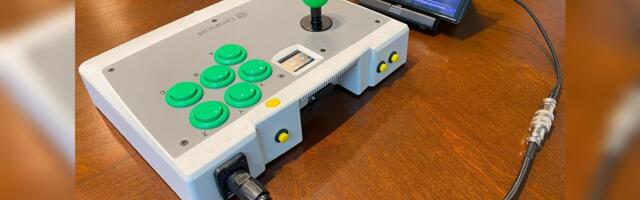 Make spruces up Agetec arcade stick with two Raspberry Pi Picos