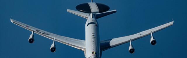 NATO's flying radar is an old plane, but E-3 crews say it's still a mission workhorse