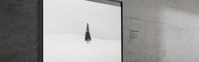 Samsung’s new Micro RGB TV is huge and styled like a massive window pane