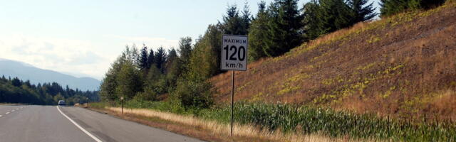 Here's Where You Can Find The Fastest Speed Limit Sign In Canada