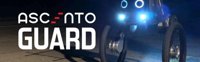 This patrolling security robot wants to guard your premises