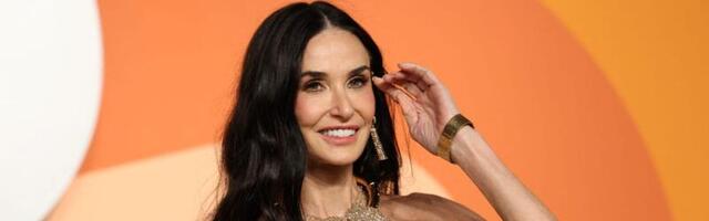 Demi Moore says she sticks to a meat-free, nutrient-dense diet, but there's one drink she doesn't want to give up