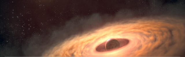 Researchers find a carbon-rich moon-forming disk around giant exoplanet