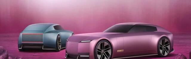 Alleged Leaked Pics of Jaguar’s New Electric Vehicle Reveal a Car With No Rear Windshield