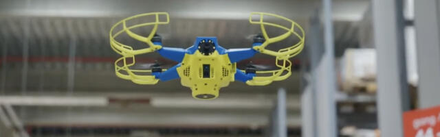 Ikea’s stock-counting warehouse drones will fly alongside workers in the US